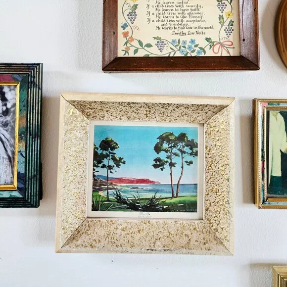 3/$35 🫶 Vintage Lithograph Print "Blue Sky" by C. Ivan Gilbert - Picture 3 of 6